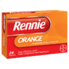 Rennie Orange Chewable - 24 tablets