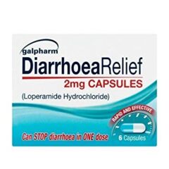 Diarrhoea Relief Loperamide 2mg - 6 capsules