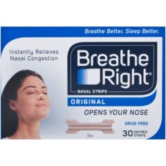 Breathe Right Nasal Strip Original Sm/Med- 30 strips