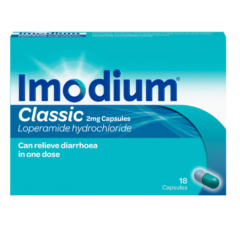 Imodium Classic 2mg - 18 capsules