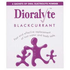 Dioralyte Blackcurrant - 6 sachets