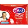 Calpol Six Plus Fast Melts - 24 tablets