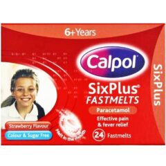 Calpol Six Plus Fast Melts - 24 tablets