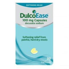 DulcoEase 100mg Softener - 30 softgel capsules