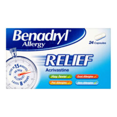 Benadryl Allergy Relief Capsules - 24