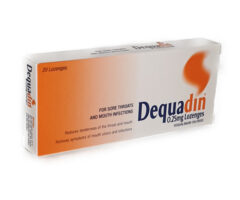 Dequadin Lozenges - 20 lozenges