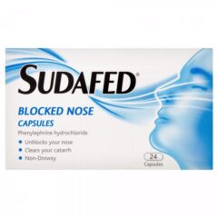 Sudafed Blocked Nose Capsules - 24 capsules