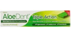 Aloe Dent Triple Action Non Fluoride Toothpaste 100ml Pack