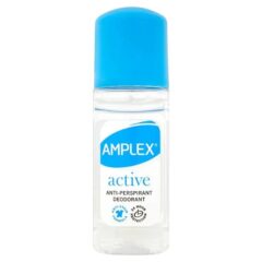 Amplex Antiperspirant Roll On Active 50ml Pack
