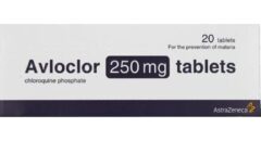 Avloclor 250mg Tablets Pack of 20