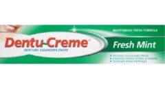 Dentu-Creme Denture Cleansing Paste Fresh Mint 75ml Pack