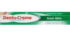 Dentu-Creme Denture Cleansing Paste Fresh Mint 75ml Pack