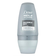 Dove For Men Antiperspirant Roll On Invisible Dry 50ml Pack
