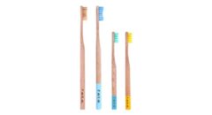 F.E.T.E Bamboo Toothbrush Family Pack of 4 Pc