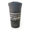 Gosili Silicone 16oz To-Go Coffee/Tea Cup Soft Black