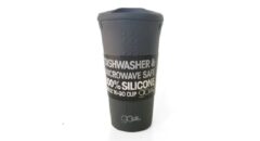 Gosili Silicone 16oz To-Go Coffee/Tea Cup Soft Black