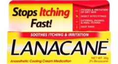 Lanacane Medicated Cream Tube 30g Pack