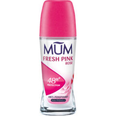 Mum Fresh Pink Rose Roll-On Deodorant 50ml  Pack