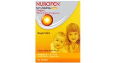 Nurofen For Children Orange Flavoured Sachets 5ml Pack of 8