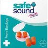 Safe & Sound Foam Earplugs 2 Pairs Pack