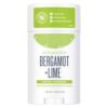Schmidt's Natural Sensitive Deodorant Stick Bergamot and Lime 58ml Pack