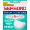Seabond Original Upper Denture Fixatives Pack of 15