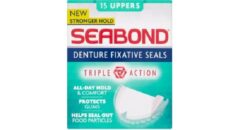 Seabond Original Upper Denture Fixatives Pack of 15