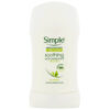 Simple Antiperspirant Stick Soothing for Sensitive Skin 40ml Pack