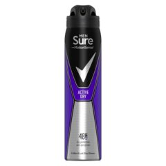 Sure For Men Antiperspirant Active Dry 250ml Pack