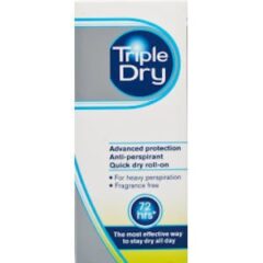 Triple Dry Roll-On Anti-Perspirant 50ml Pack