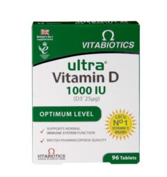 Vitabiotics Ultra Vitamin D3 1000 IU - 96 Tablets
