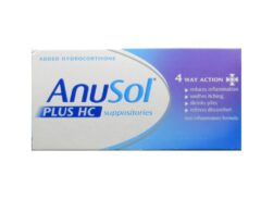 Anusol Plus HC Suppositories 12 Pack