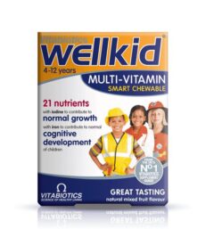 Vitabiotics Wellkid Multi-Vitamins Smart Chewable 30 Tablets