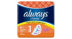 Always Classic Normal Size 1 Pads Pack of 10