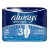 Always Ultra Night Pads Pack of 10