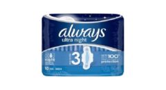 Always Ultra Night Pads Pack of 10