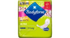 Bodyform Sanitary Towels Without Wings Ultra Long Pack of 14