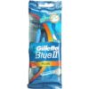 Gillette Blue II Disposable Sensitive Razors Pack of 3 Nos