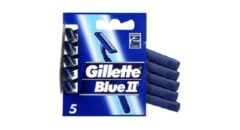 Gillette Blue II Fixed Razors Pack of 5 Nos.