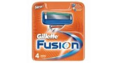 Gillette Fusion 5 Razor Blades Pack of 4 Nos