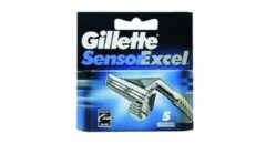 Gillette Sensor Excel Razor Blades Pack of 5 Nos.