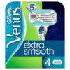 Gillette Venus Extra Smooth Razor Blades For Women Pack of 4
