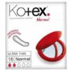 Kotex Ultra Thin Towels Normal Pack of 16