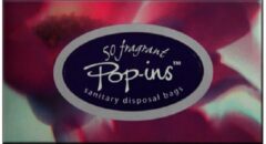 Pop ins Sanitary Disposal Bags Pack of 50
