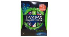 Tampax Compak Pearl Super Pack of 8