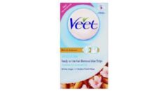 Veet Ready-to-use Underarm & Bikini Wax Strips Pack of 16