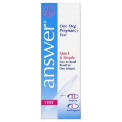Answer Pregnancy Test Single