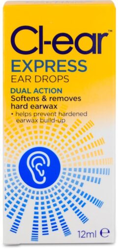 CL  Ear Drops Express Dual Action 12ml