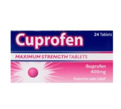 Cuprofen Max Strength 400mg - 24 tablets