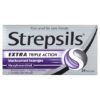 Strepsils Extra Triple Action Blackcurrant 24